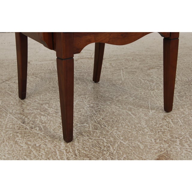 Set of 8 Harden Cherry Balloon Back Dining Chairs For Sale - Image 14 of 18