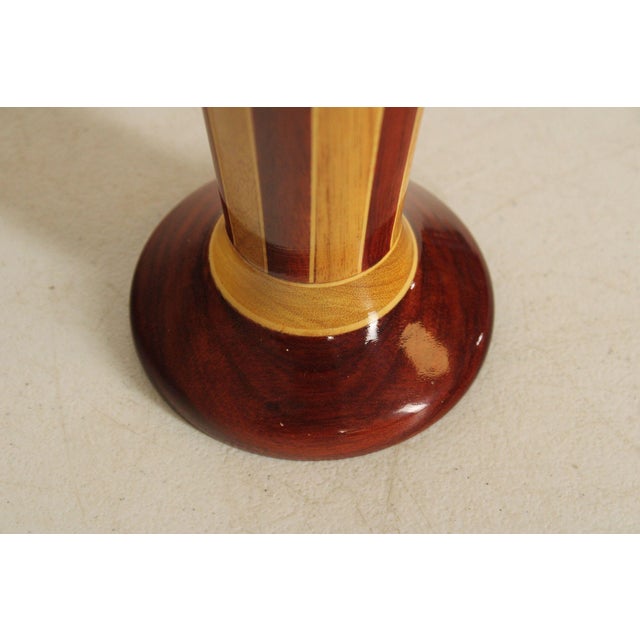 Philip M. Jacoby Set of Three Handcrafted Wood Vases For Sale - Image 14 of 18