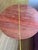 Stone Cattelan Italia Red Travertine Side Table For Sale - Image 7 of 7