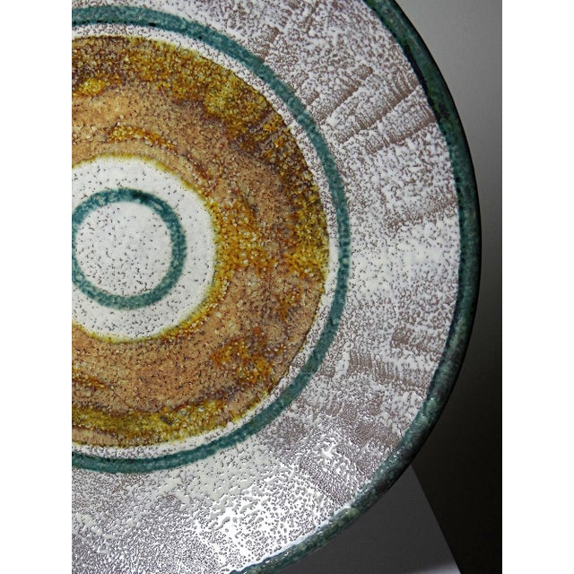 1950s Large Vintage Ceramic Bowl, 1950s-1960s For Sale - Image 5 of 12