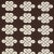 Schumacher Sample - Schumacher Penelope Knot Fabric in Brown For Sale - Image 4 of 4