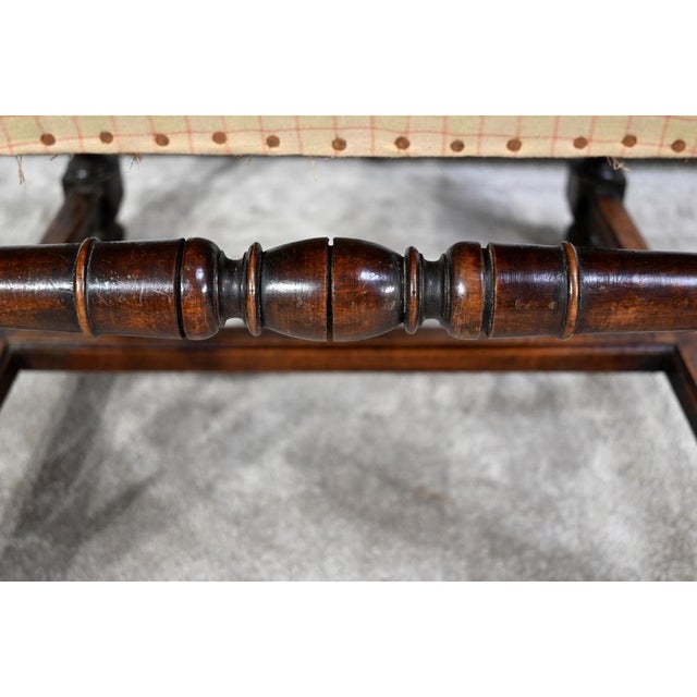 Renaissance Style Walnut Armchair For Sale - Image 14 of 18