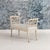 19th C. Swedish Gustavian Lindome Painted Window Bench For Sale - Image 4 of 11