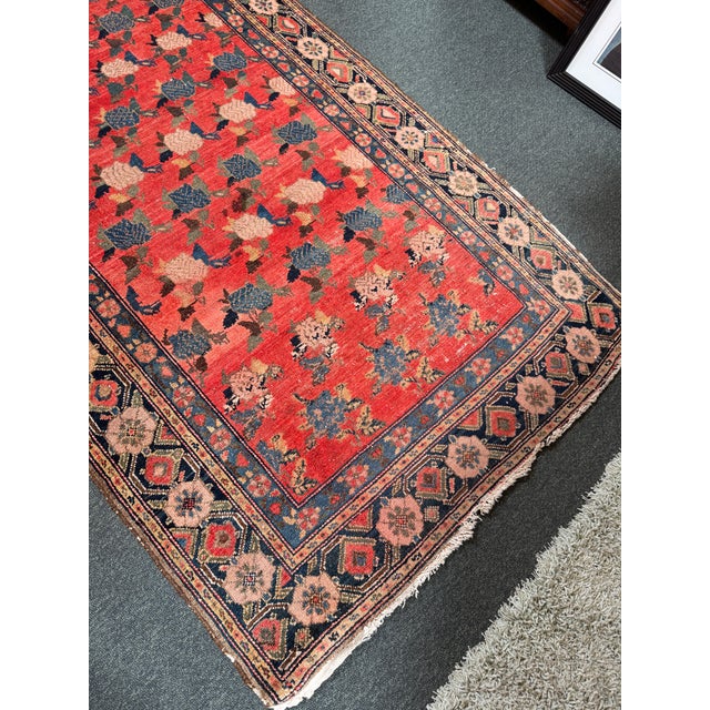 3ft 8in × 16ft Hand-Knotted Persian Runner, Vintage For Sale - Image 12 of 12