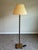 Hollywood Regency Late 20th Century Attributed to Baker Twisted Bronze Tone Floor Lamp With Custom Shade For Sale - Image 3 of 6
