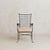 Italian Verdigris Iron Armchair with Ottoman, 1950s For Sale - Image 4 of 11