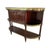 French Mahogany Buffet With Marble Top and Brass Gallery For Sale - Image 4 of 17