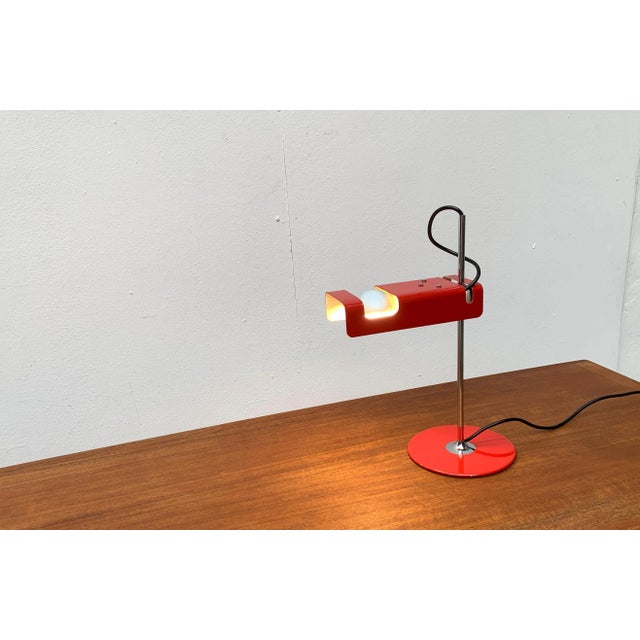 Metal Mid-Century Italian Spider 291 Table Lamp by Joe Colombo for Oluce, 1960s For Sale - Image 7 of 18