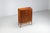 1960s Danish High Cabinet in Teak with Tambour Doors, 1960 For Sale - Image 5 of 15