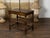 English 19th Century Oak Bobbin Leg Table with Single Drawer and Cross Stretcher For Sale - Image 10 of 12