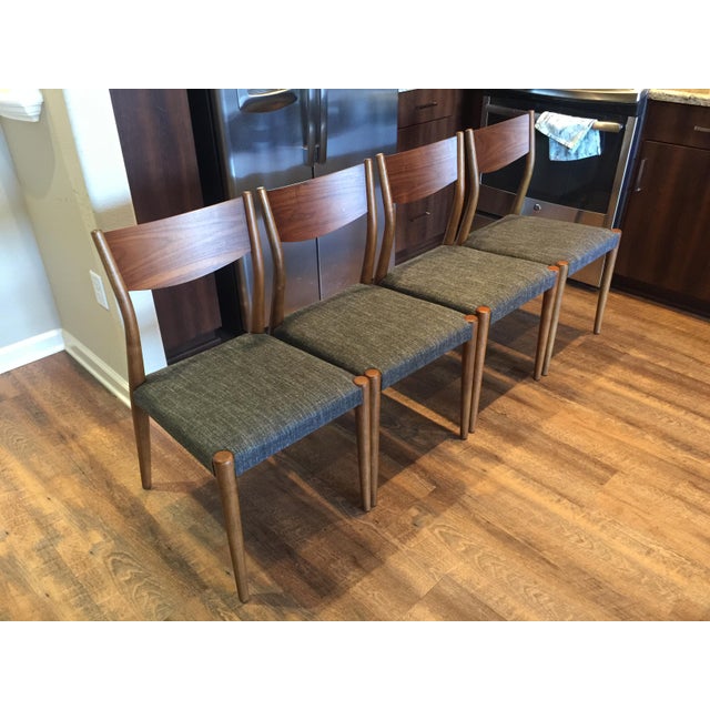 West Elm Tate Dining Chair - Set of 4 | Chairish