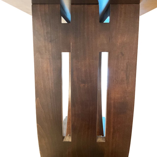 Brown Amos Salon Solid Wood Console Table For Sale - Image 8 of 8