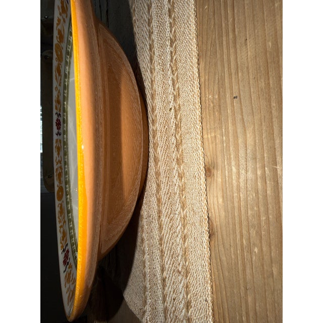Williams-Sonoma Williams-Sonoma Asolo Large 15” Pasta Serving Bowl - Made in Italy - Rare For Sale - Image 4 of 4