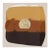 "Eternal Sunsets Mini: Aura" is a compact 16 inch (41 cm) square abstract geometric painting by Jason DeMeo, blending...