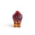 Amber Lalique French Crystal Amber Rhino Sculpture For Sale - Image 8 of 9