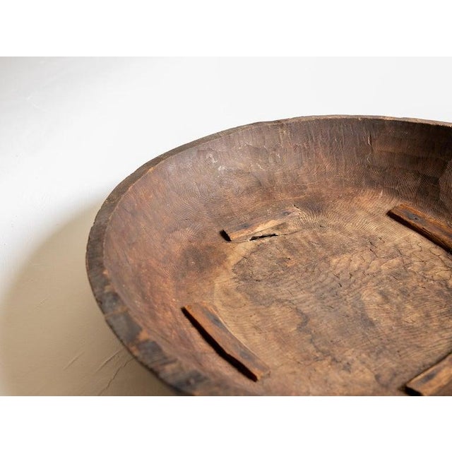 Early 20th Century Japanese Katakuch Wood Bowl / Mingei Wabisabi For Sale - Image 4 of 12