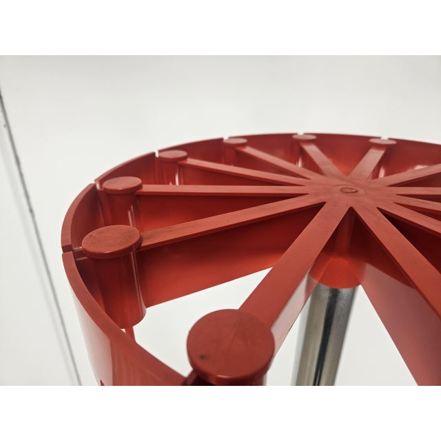 Space Age Coat Hanger in Plastic and Steel by Dal Vera, 1970s For Sale - Image 11 of 18