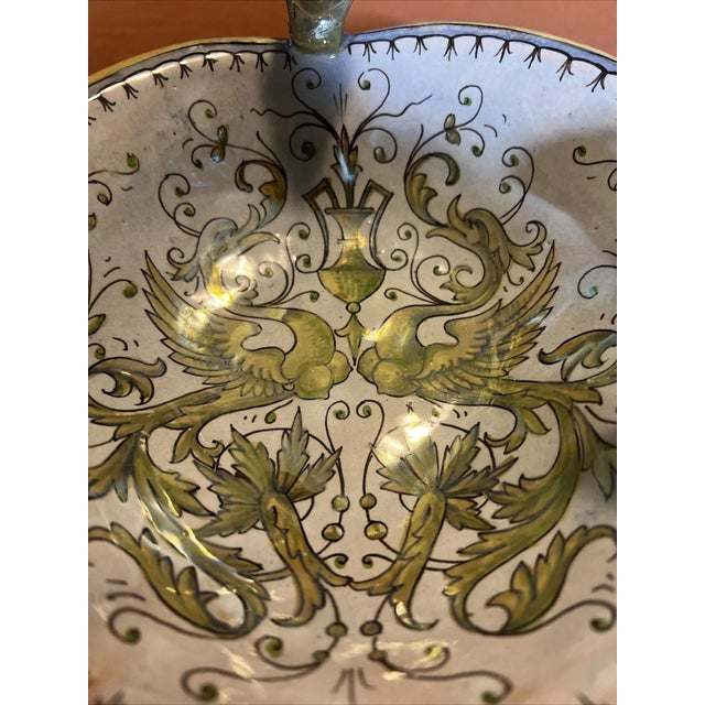 Gualdo Tadino Ceramic Centerpiece Bowl With Mice For Sale - Image 12 of 14