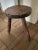 Brutalist Stool in Oak For Sale - Image 5 of 5