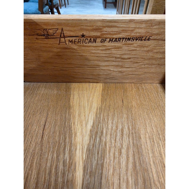 Mid 20th Century American of Martinsville 'Dania' Triple Dresser For Sale In Richmond - Image 6 of 6