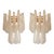 Murano Glass Gold Wall Sconces by Simoeng, Set of 2 For Sale - Image 10 of 10