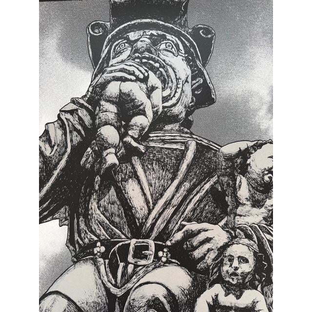 Foo Fighters, Bern Poster by Tommy Davidson-Hawley - Hand Pulled 4 Colour Screenprint, Printed in Uk For Sale - Image 10 of 14