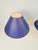 Vintage Blue Ceramic Sphere Table Lamps, 1970s, Set of 2 For Sale - Image 5 of 10