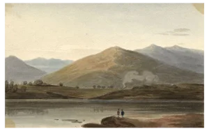 H. A. Stillingfleet, Welsh Landscape After John Varley, 1805, Watercolour