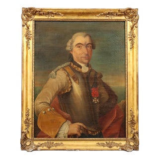 Portrait of a Nobleman, 1700s, Oil on Canvas For Sale