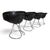 Mid-Century Modern Pan Am Dining Chairs in Chrome and Leather by Gastone Rinaldi for Rima, 1970, Set of 4 For Sale - Image 3 of 18