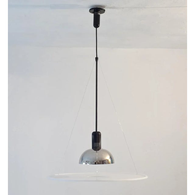 Frisbi Pendant Lamp by Achille Castiglioni for Flos, 1978 For Sale - Image 6 of 8