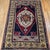 Beautiful Vintage Turkish Oushak rug, meticulously hand-knotted in Anatolia during the second quarter of the 1900s. This...