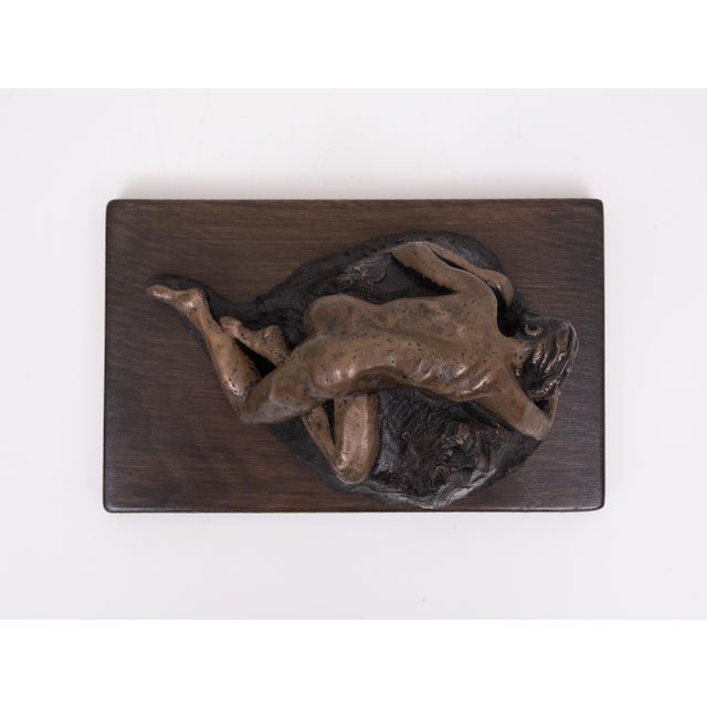 Brown Patinated Bronze in the style of Auguste Rodin the Danaide, 1999 For Sale - Image 8 of 14