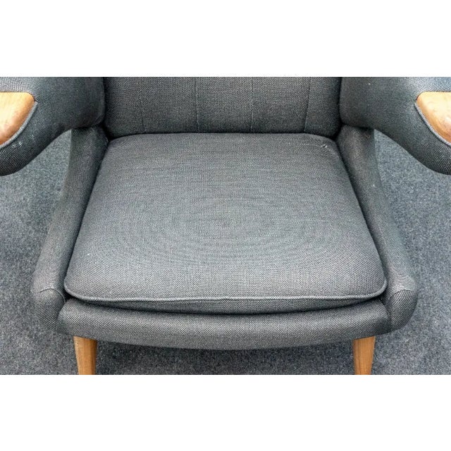 Modernica Mid Century Style Hans Wegner Papa Bear Chair For Sale - Image 10 of 17