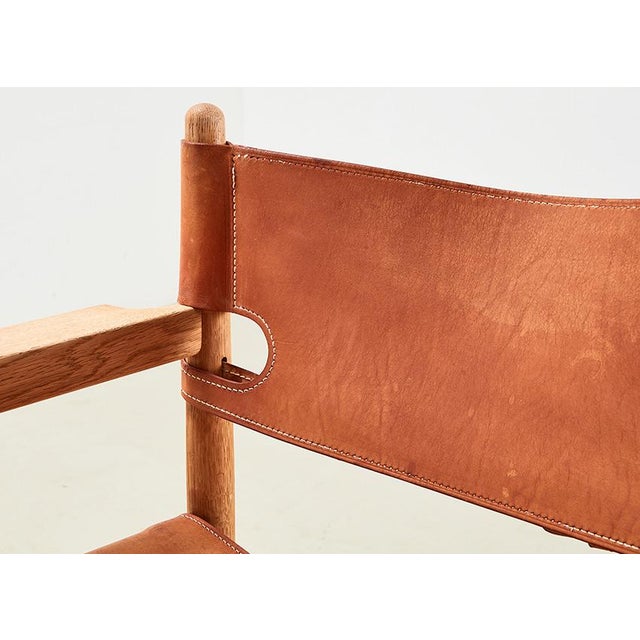 Spanish Model 3238 Dining Chairs by Børge Mogensen for Fredericia Stole Fabrik, Denmark, 1964, Set of 2 For Sale - Image 11 of 13