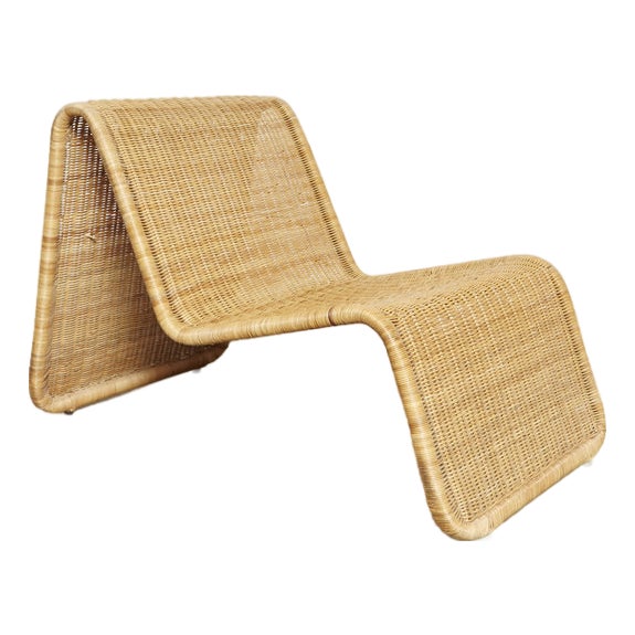 Vintage Rattan Hestra Lounge Chair from Ikea, 1982 For Sale