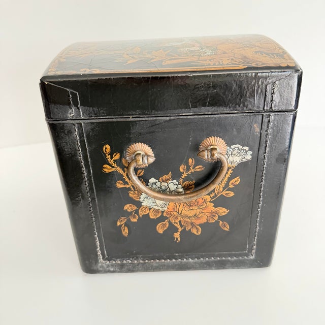 Late 20th Century 20th Century Chinoiserie Jewelry Box For Sale - Image 5 of 12