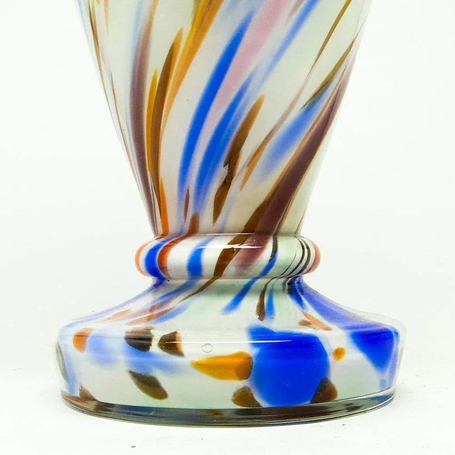 Art Deco Vase, Former Czechoslovakia, 1950s For Sale - Image 4 of 9