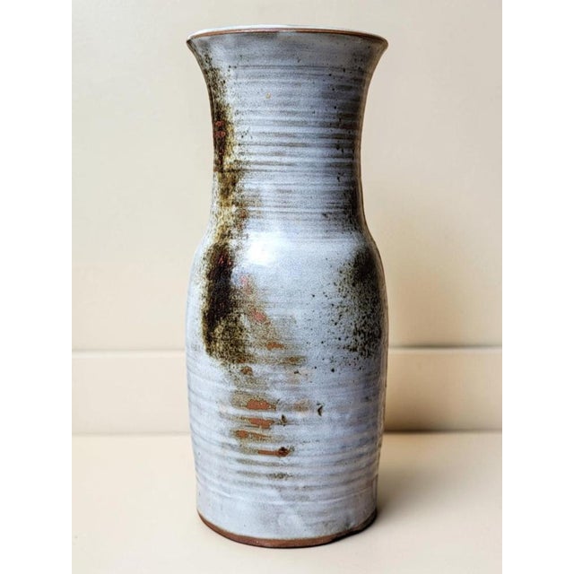 Stoneware Vase by Chantal and Robert Thierry, 1970s For Sale - Image 3 of 10
