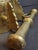 Metal Museum Antique Heavy 18lb Bronze Mortar and Pestle Ribbed Fins Suspension Ring Judaica Sourced J Greenstein For Sale - Image 7 of 18