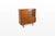 Mid-Century Modern Vintage Highboard in Teak and Glass Doors, 1960s For Sale - Image 3 of 12