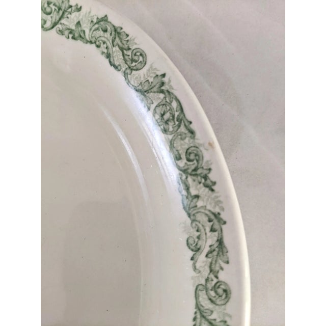 Antique J & G Meakin Hanley of England Waldorf Hotel Soap Dishes - Set of 2 For Sale - Image 4 of 9