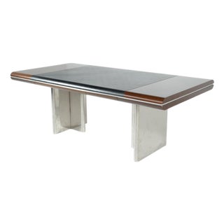 Mid-Century Modern Italian Desk attributed to Hans von Klier for Skipper, 1970s For Sale