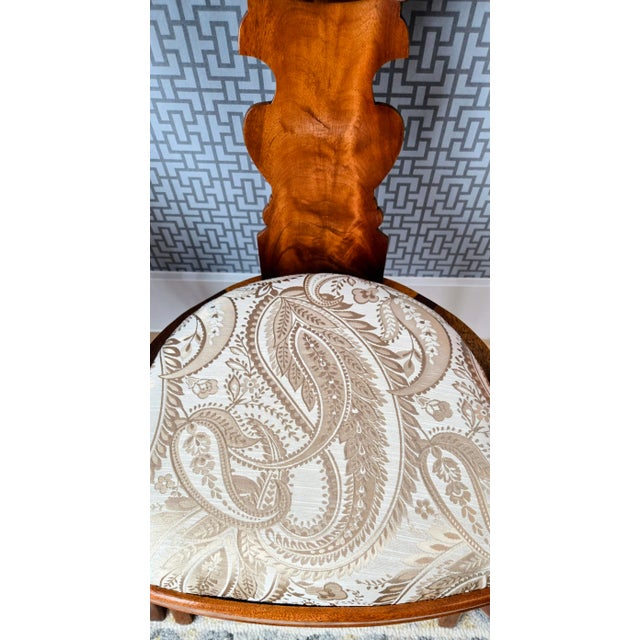 Rococo Revival Side Chairs, c.1845 – Possible Philadelphia Origin, Newly Upholstered For Sale In Dallas - Image 6 of 11