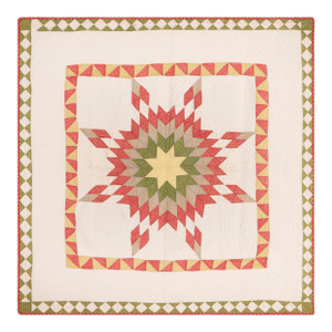Nazmiyal Collection Antique American Quilt Textile