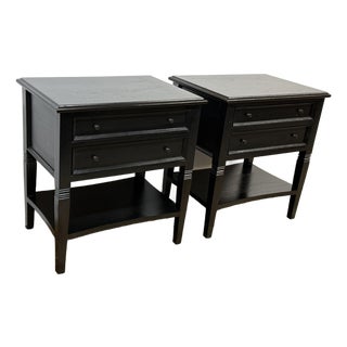 Shoppe Amber Interiors Hewes Side Tables, Pair For Sale