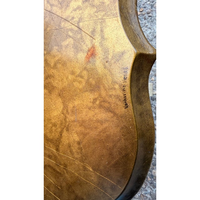 Pair of Katherine Henick Neoclassical Gilt & Painted Side Tables / Plant Stands For Sale - Image 15 of 17