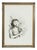 Domenico Purificato, 80/200 Young Woman Surrounded by Birds, 2000s, Lithograph, Framed For Sale