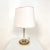 Mid-Century Modern Mid-Century German Table Lamp in Chrome and Brass from Aro-Leuchte, 1971 For Sale - Image 3 of 10