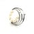 1990s Mikimoto Estate Akoya Pearl Brooch Pin Sterling Silver For Sale - Image 9 of 9